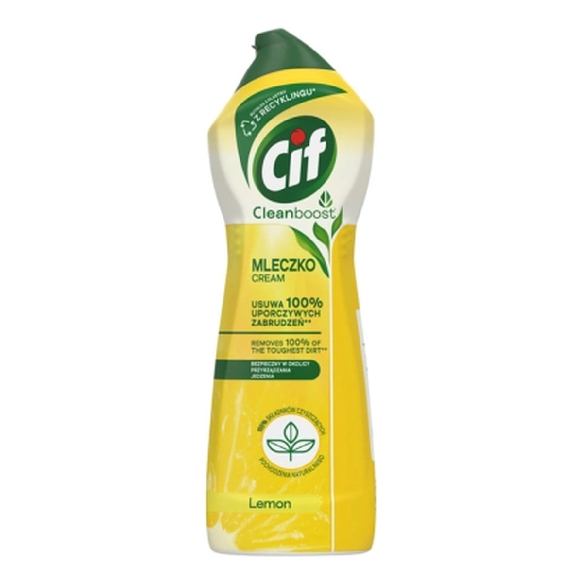 Cif Cream Lemon z mikrokryształkami Mleczko do czyszczenia powierzchni 780g