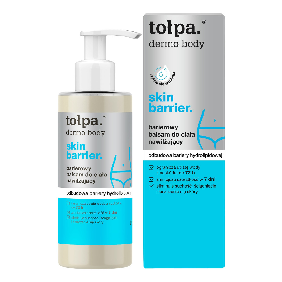 Tołpa Dermo Body Skin Barrier Barierowy Balsam do ciała nawilżający-odbudowa bariery hydrolipidowej 250ml