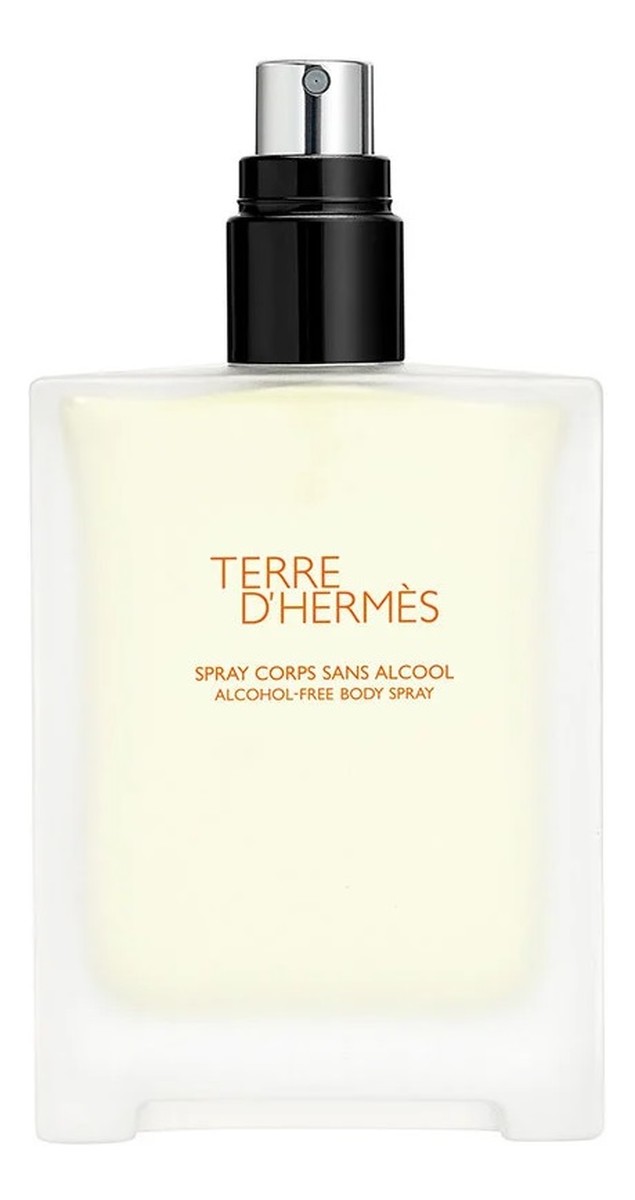 Terre d'hermes bezalkoholowy spray do ciała