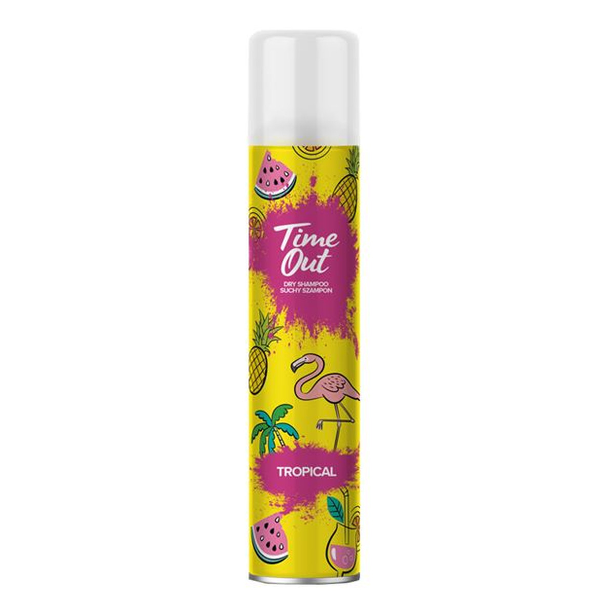 TIME OUT Suchy szampon do włosów TROPICAL 200ml