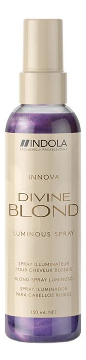 Divine Blond spray nabłyszczający do włosów