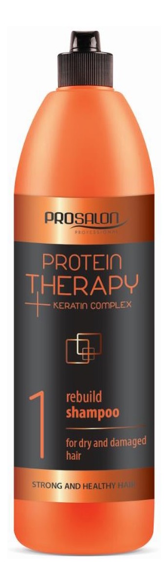 Protein Therapy Keratin Complex Keratyna 1 Shampoo For Dry And Damaged Hair Szampon Odbudowujący Kreatyna & Ekstrakt Z Aloesu