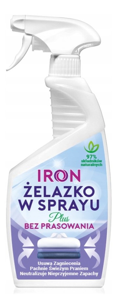 Żelazko w Sprayu Plus bez Prasowania
