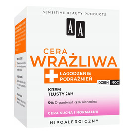 Kojenie Podrażnień krem tłusty 24H do cery suchej i normalnej