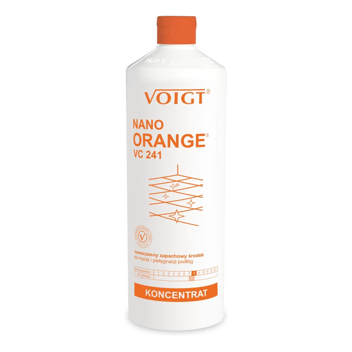 Voigt Nano Orange Nowoczesny zapachowy środek do mycia i pielęgnacji podłóg VC241 1000ml