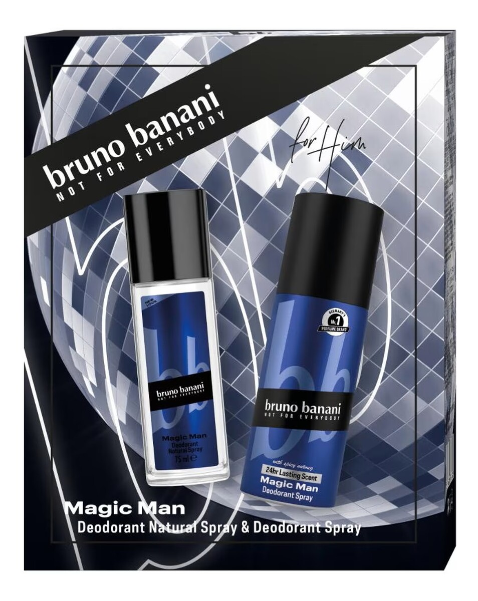 Zestaw dezodorant w naturalnym sprayu 75ml + dezodorant spray 150ml