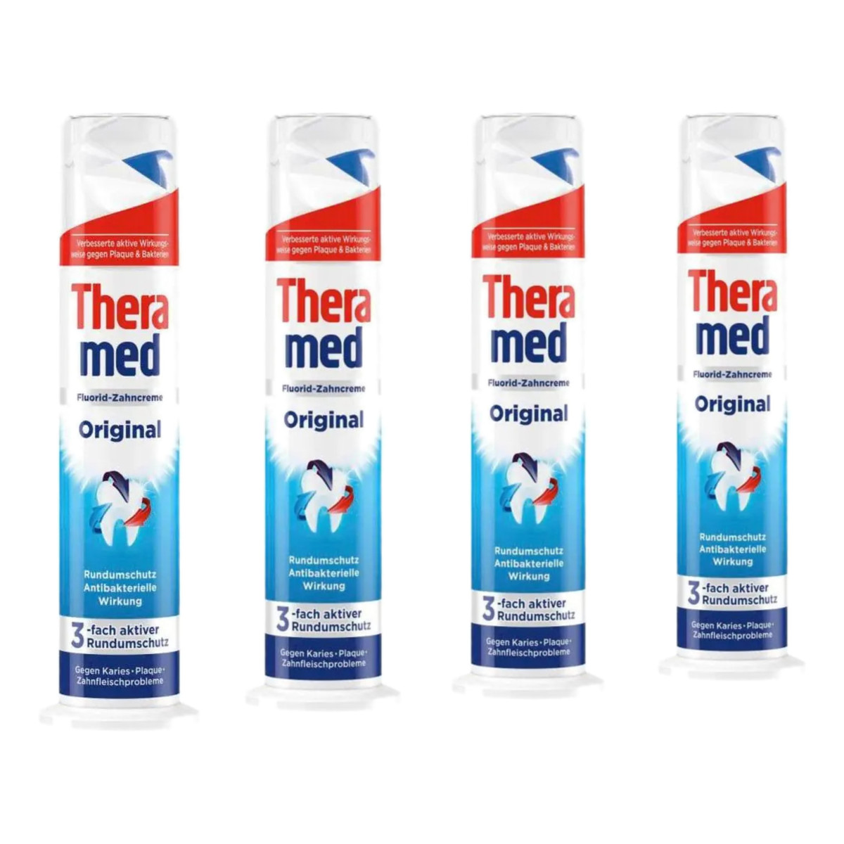 Theramed Original Pasta do zębów 4x100ml
