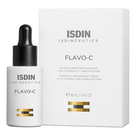 Isdinceutics flavo-c antyoksydacyjne serum do twarzy z witaminą c i miłorząbem dwuklapowym