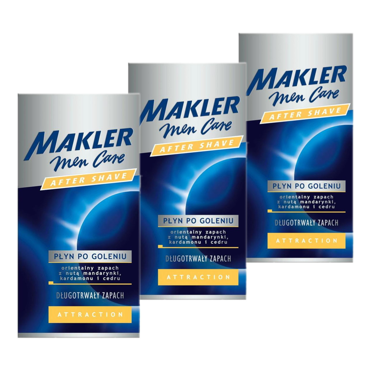 Bi-es Makler Attraction Woda po goleniu 3x100ml