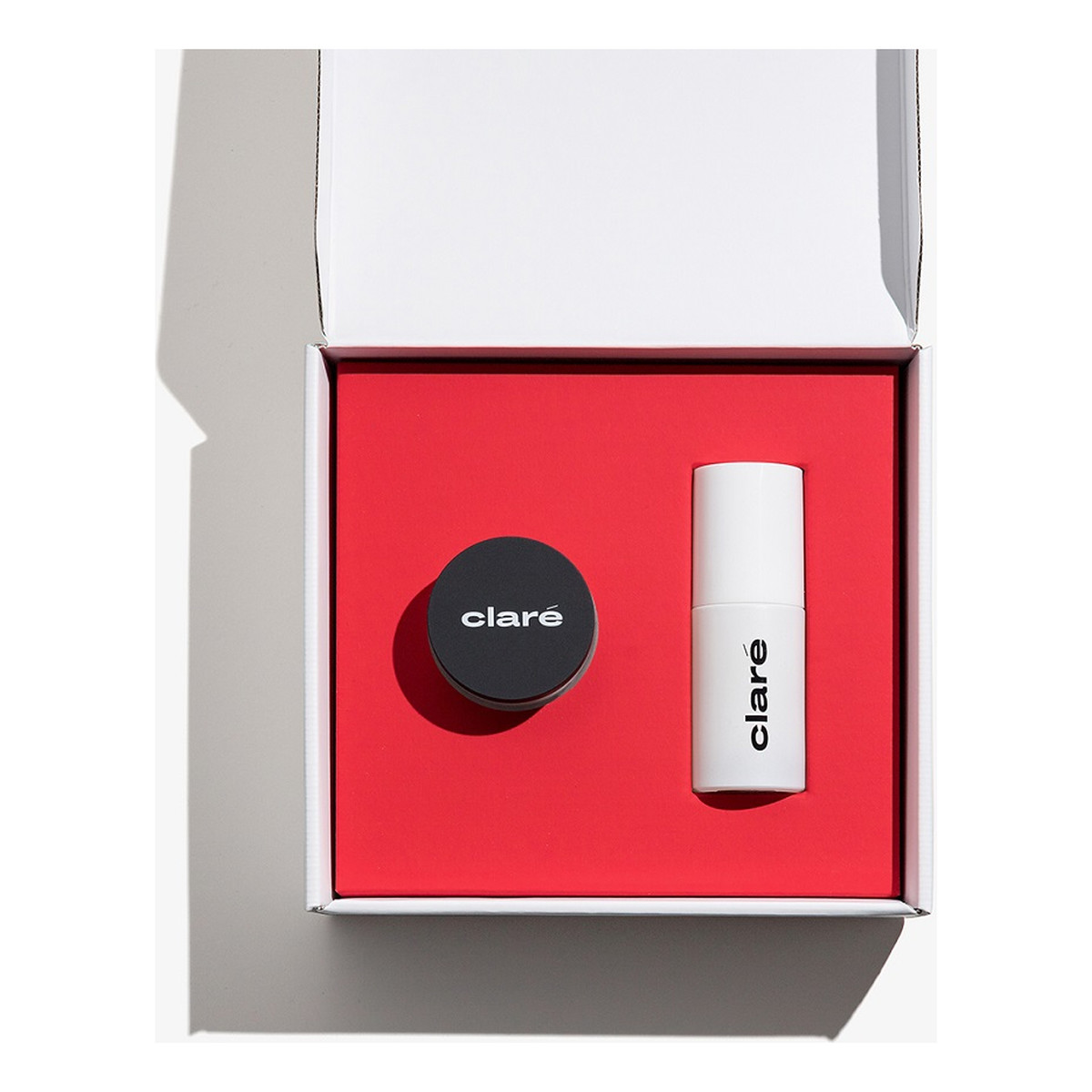 Clare Zestaw Baza pod podkład 30ml + Oh! Glow Rozświetlający puder 41 Nude Botox