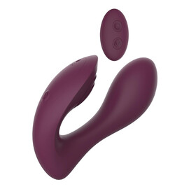 Essentials ultra dual vibe podwójny wibrator z pilotem purple