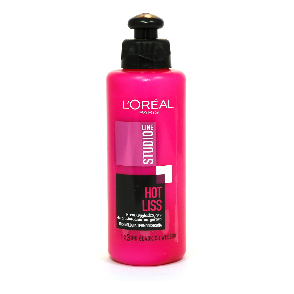 Loreal Studio Silk & Gloss Hot Straight Krem Wygładzający Do Włosów Na Gorąco 200ml