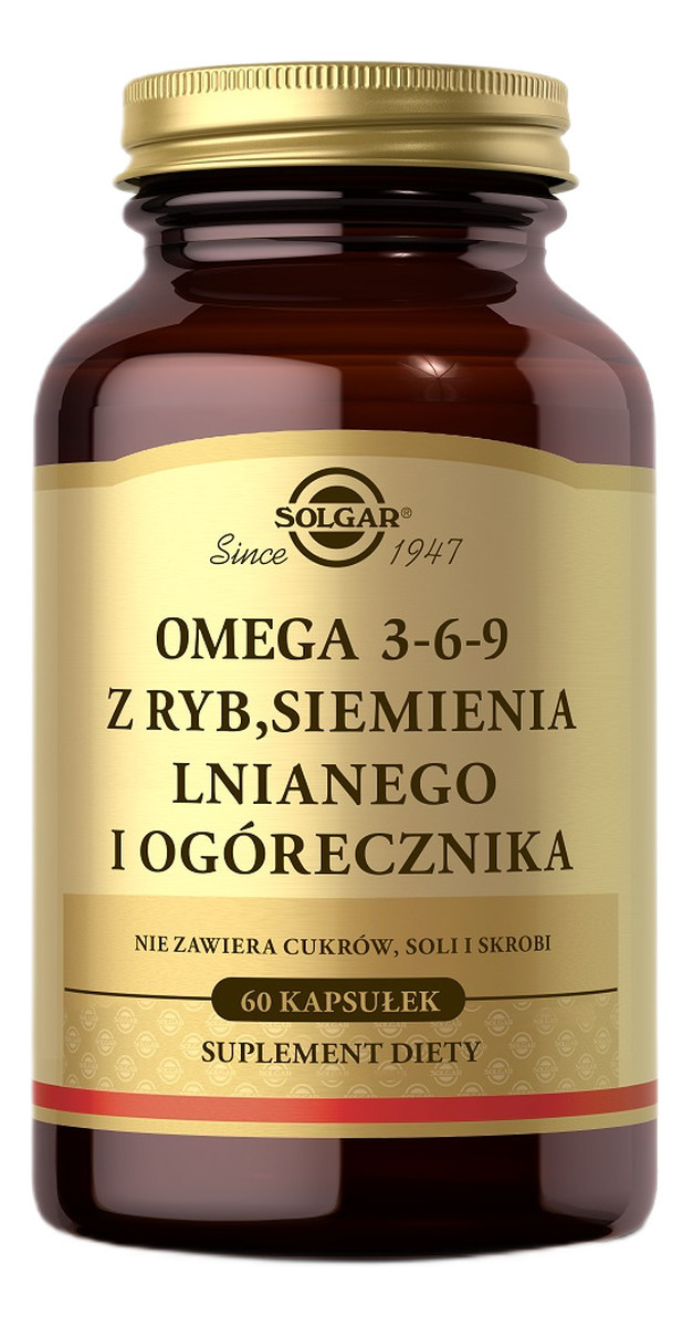 Omega 3-6-9 suplement diety 60 kapsułek