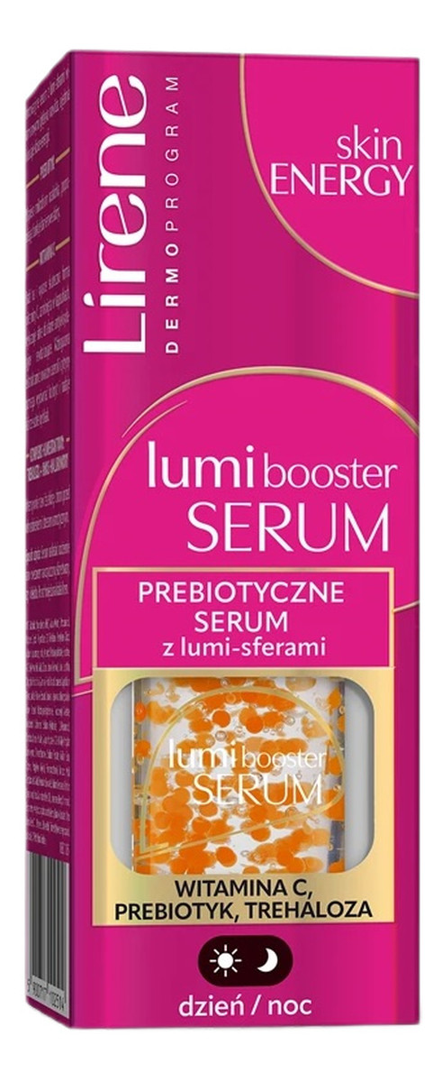 Serum prebiotyczne serum z lumi-sferami