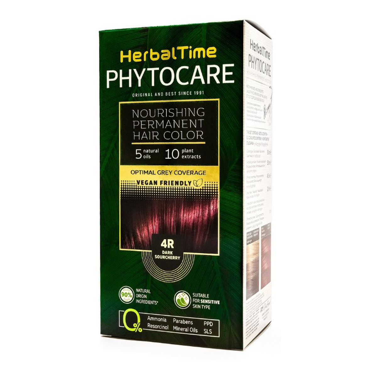 Herbal Time Phytocare Farba do włosów naturalna