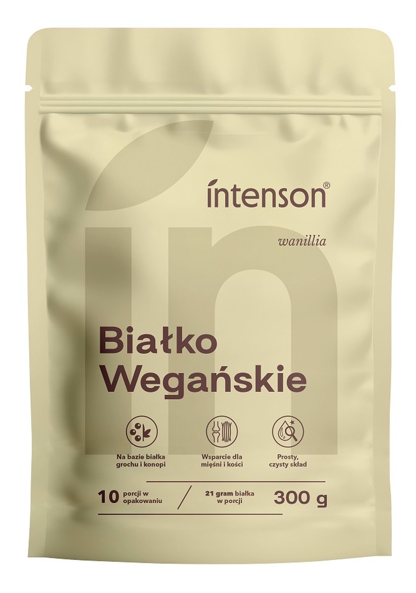 Białko Wegańskie o smaku waniliowym