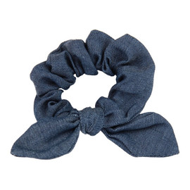 Gumka Scrunchie jeans z uszami (FA-5871) 1szt