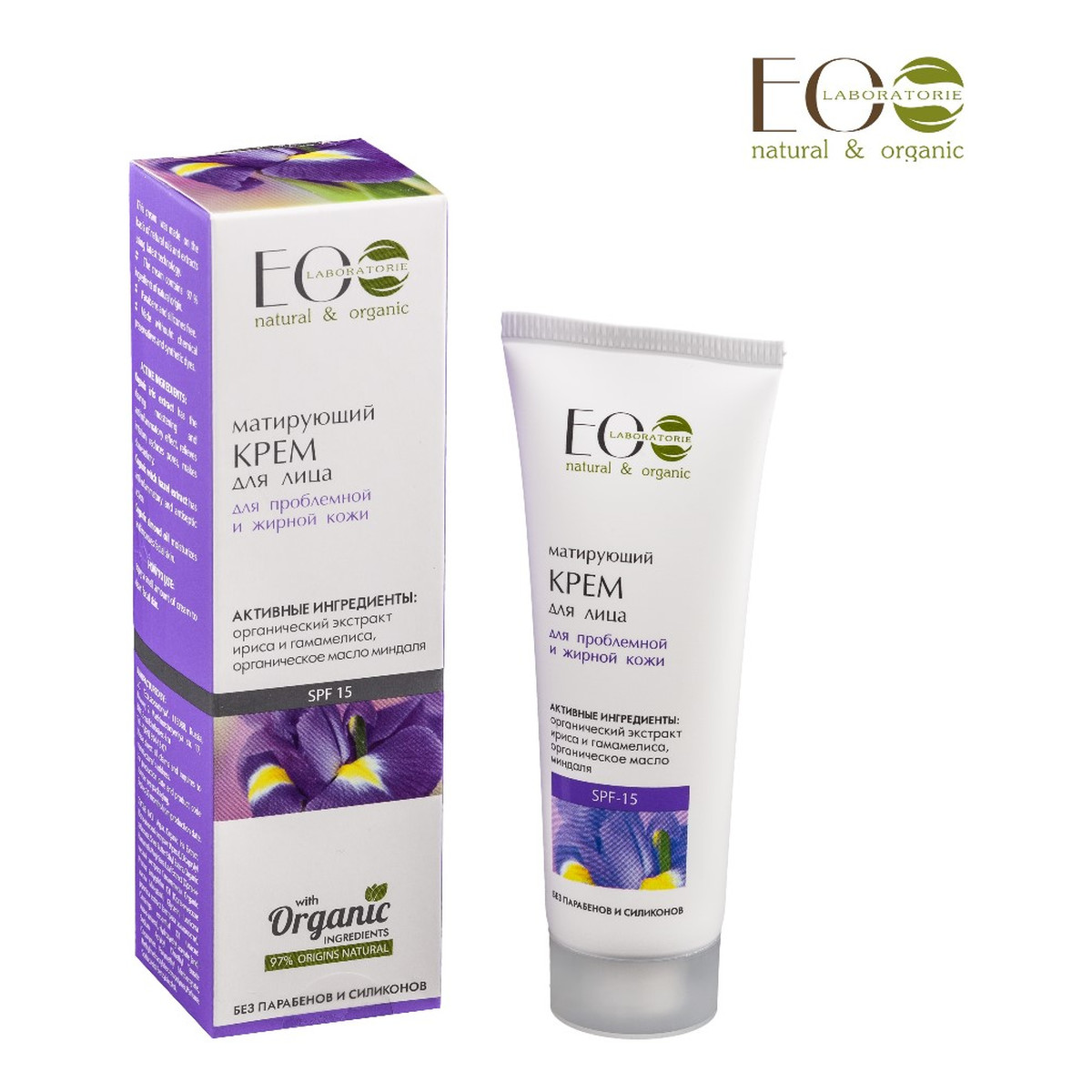 Ecolab Ec Laboratorie Matujący Krem do Skóry Tłustej i Mieszanej 50ml