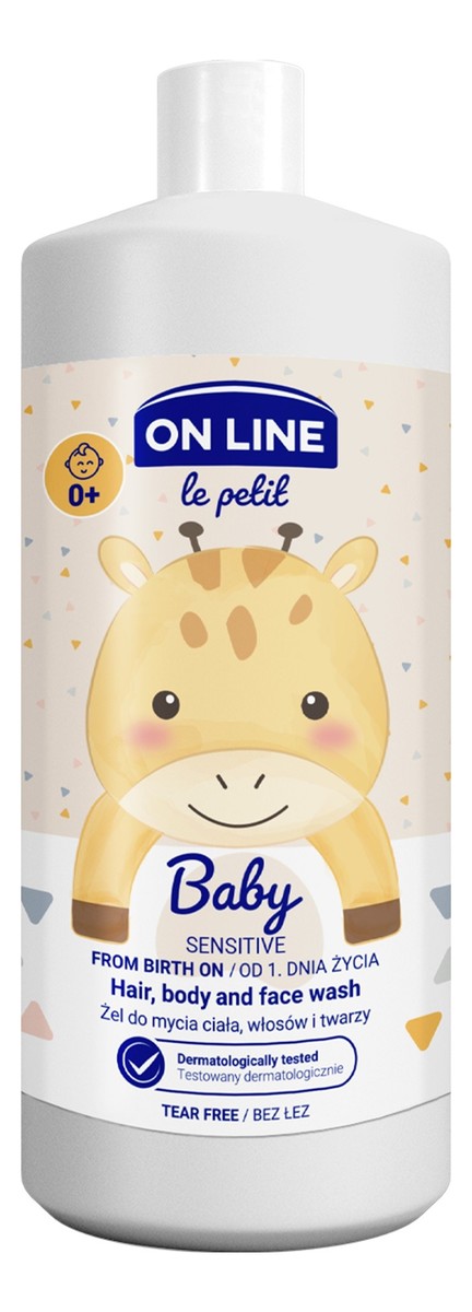 Żel do mycia 3in1 Sensitive