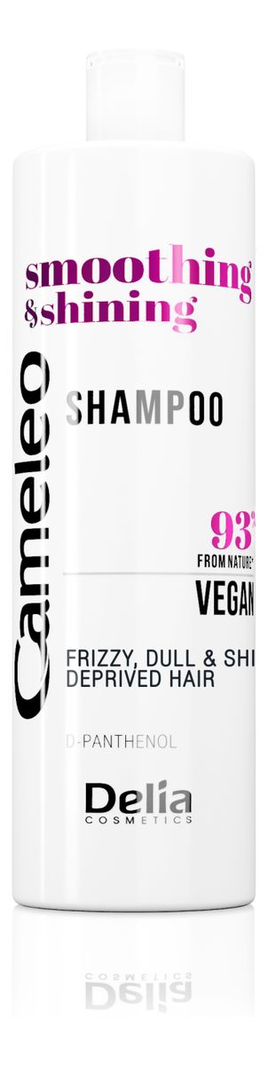Wegański szampon wygładzający i nabłyszczający z pantenolem