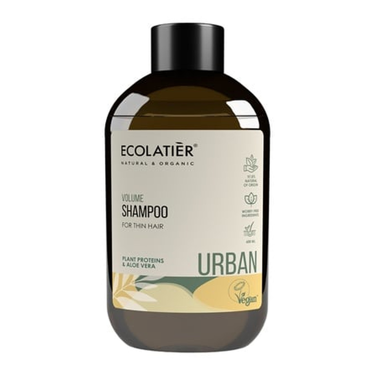 Ecolatier Szampon zwiększający objętość do włosów cienkich Plant Protein i Aloe Vera 600ml