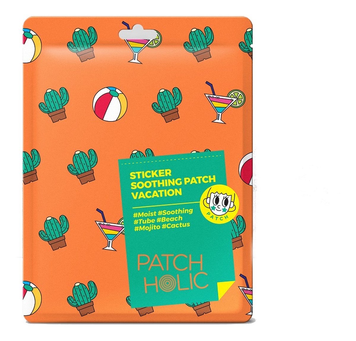 Sticker soothing patch kojące płatki do naklejania vacation
