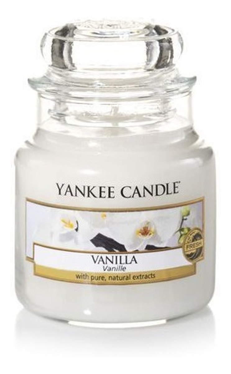 mała świeczka zapachowa Vanilla