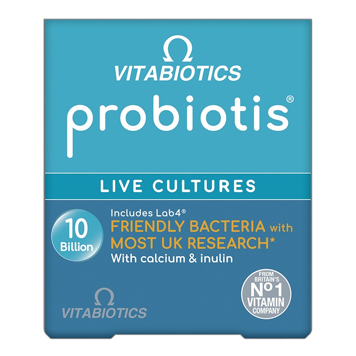 Vitabiotics Probiotis live cultures probiotyk suplement diety 30 kapsułek