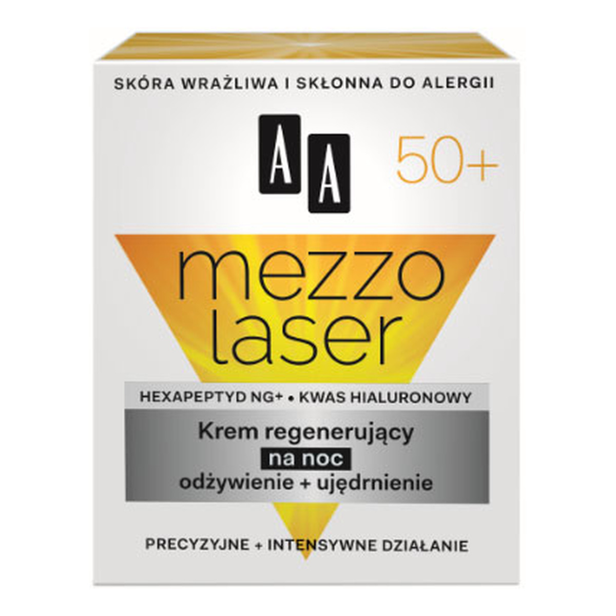 AA Mezzolaser 50+ Krem Regenerujący Na Noc 50ml