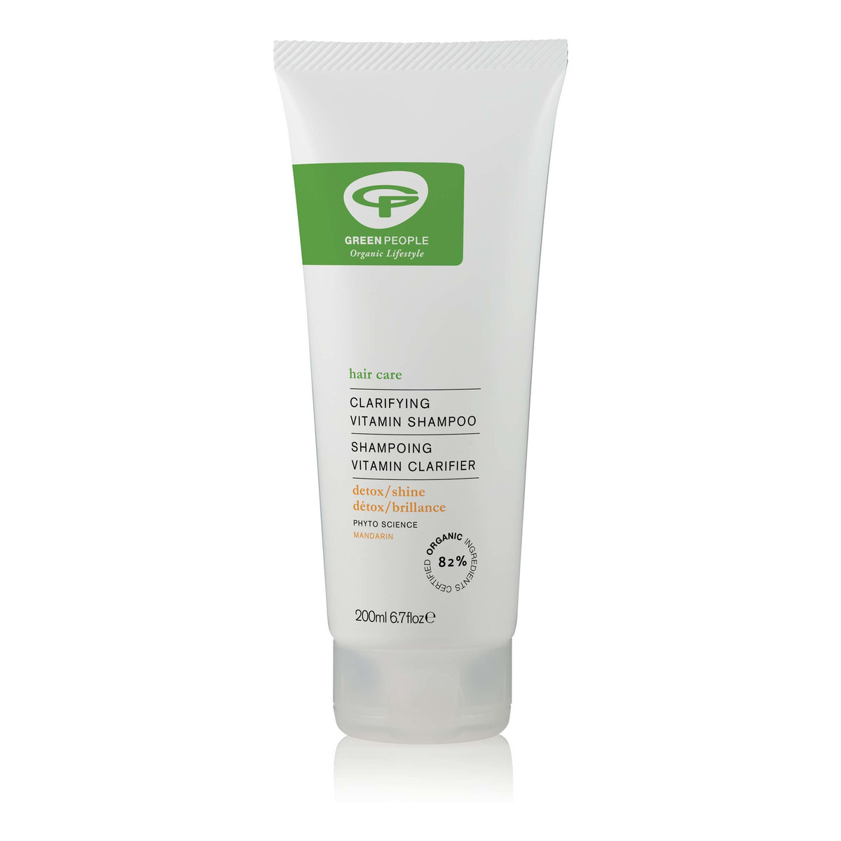 Green People Oczyszczający witaminowy szampon do włosów 200ml