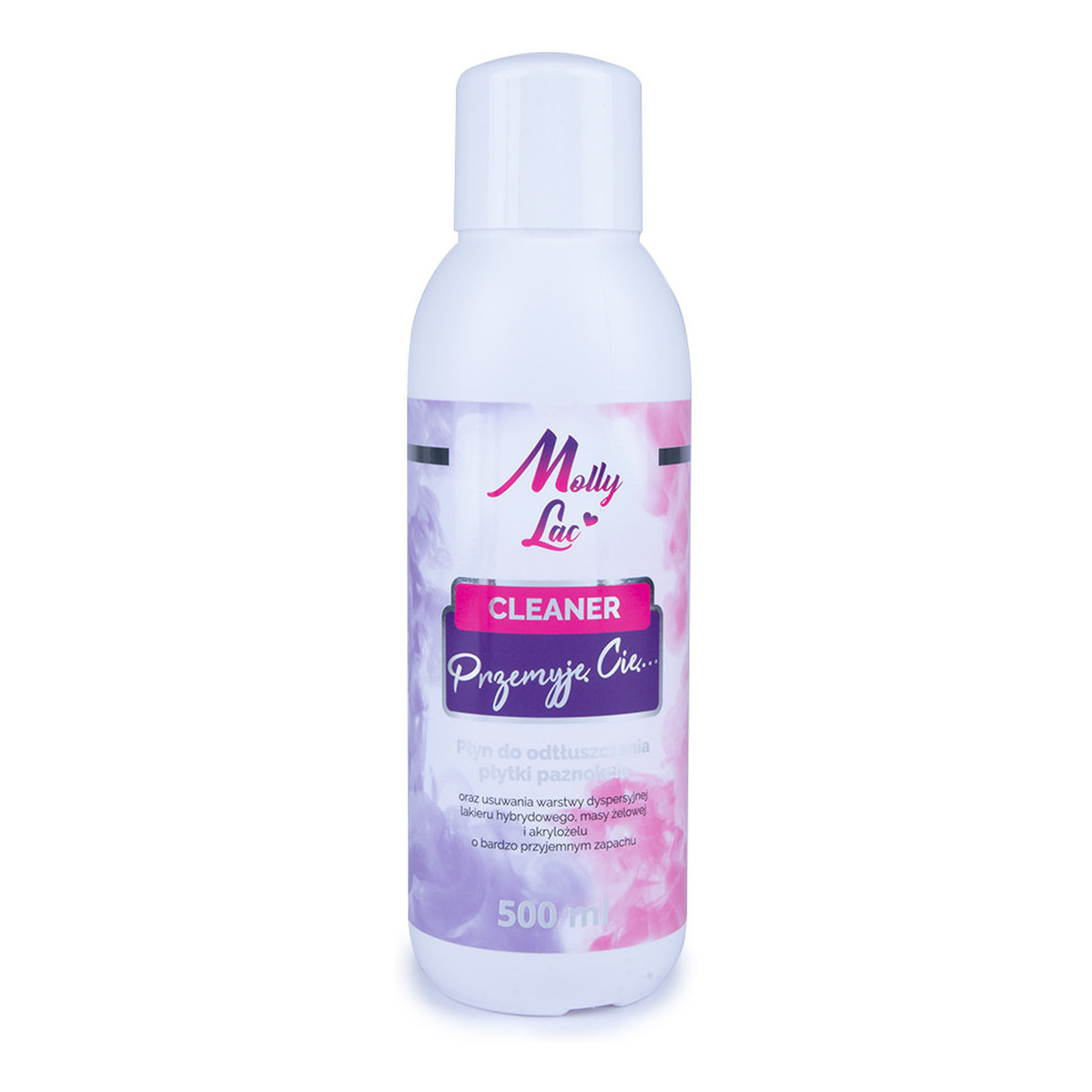 Mollylac Przemyje cię... cleaner do odtłuszczania płytki paznokcia 500ml