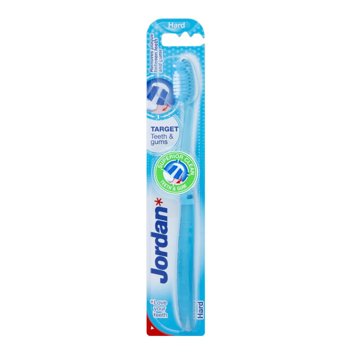 Jordan Target Teeth & Gums Szczoteczka do zębów twarda