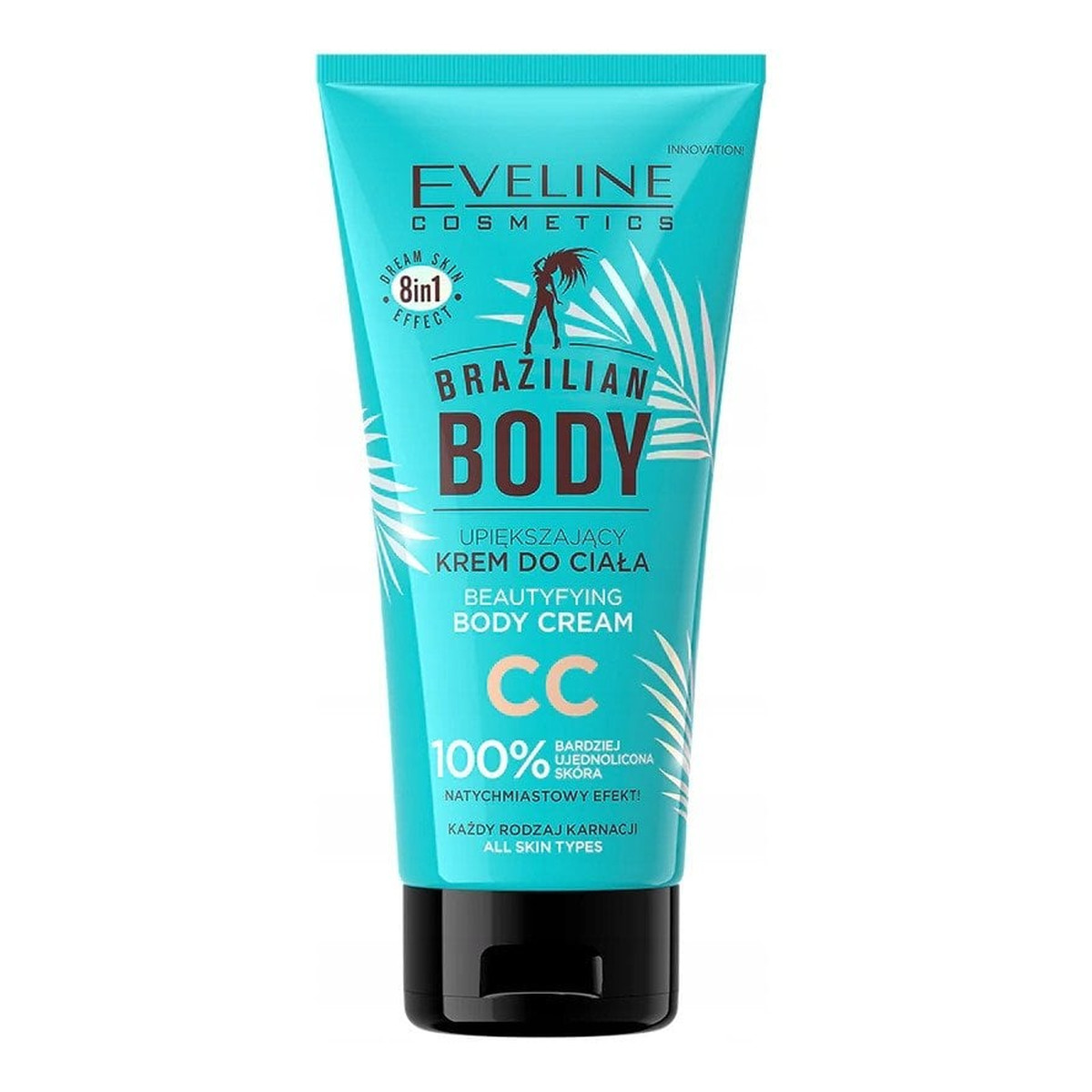 Eveline Brazilian Body Upiększający Krem CC Koloryzujący Do Ciała 140ml