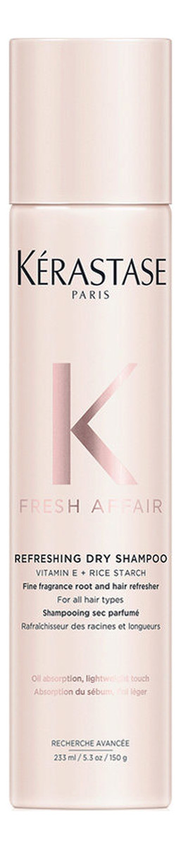 Fresh affair refreshing dry shampoo odświeżający suchy szampon do włosów
