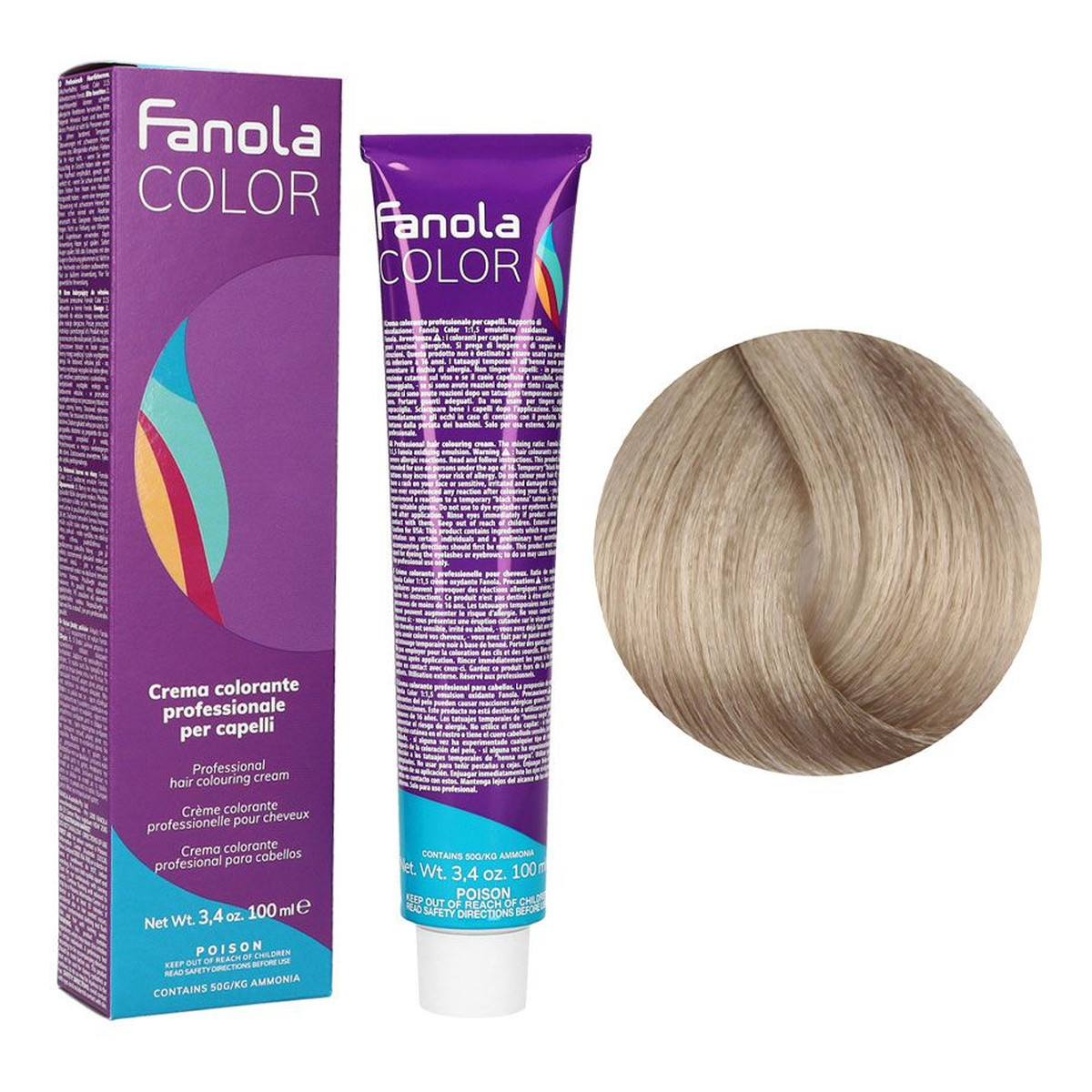 Fanola Color Krem koloryzujący Farba do włosów 100ml