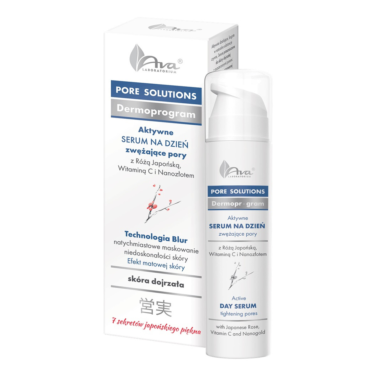 Ava Laboratorium Pore Solutions aktywne serum na dzień zwężające pory 50ml