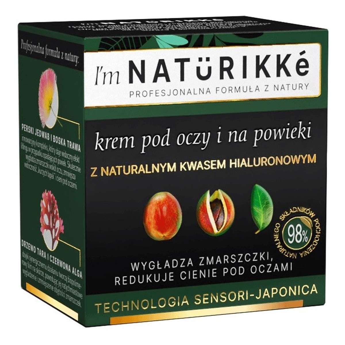 Krem pod oczy i na powieki z naturalnym kwasem hialuronowym