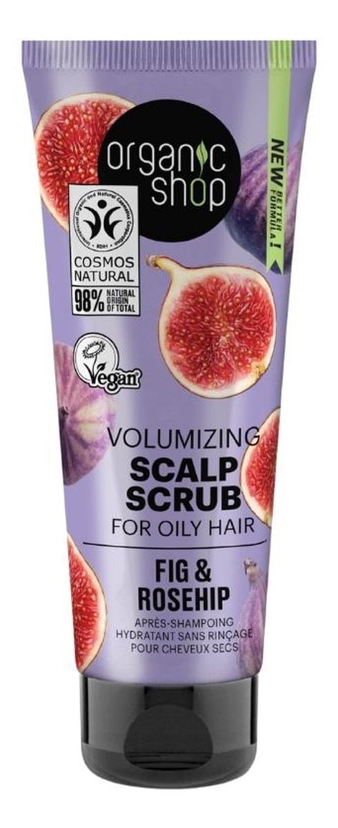 Volumizing Scalp Scrub Fig & Rosehip Peeling do przetłuszczającej się skóry głowy