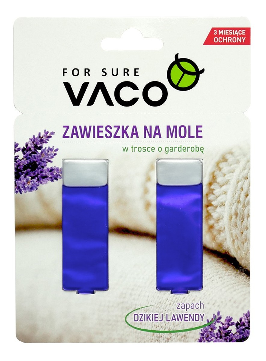 Zawieszka na mole w żelu Lawenda szt.2