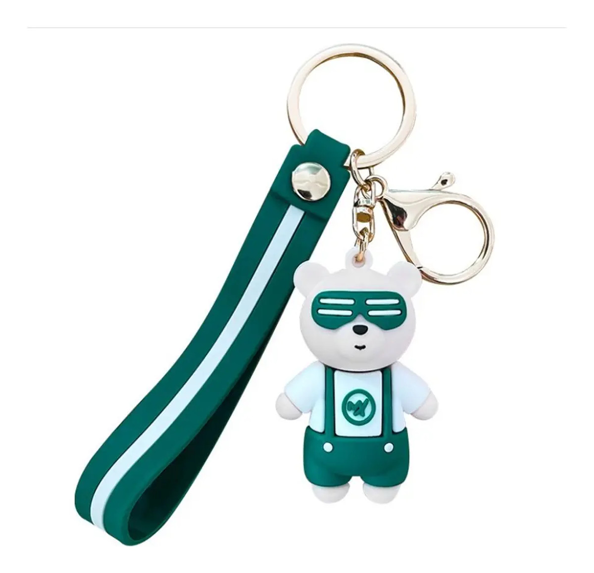 Brelok do kluczy Bear Green BRL291
