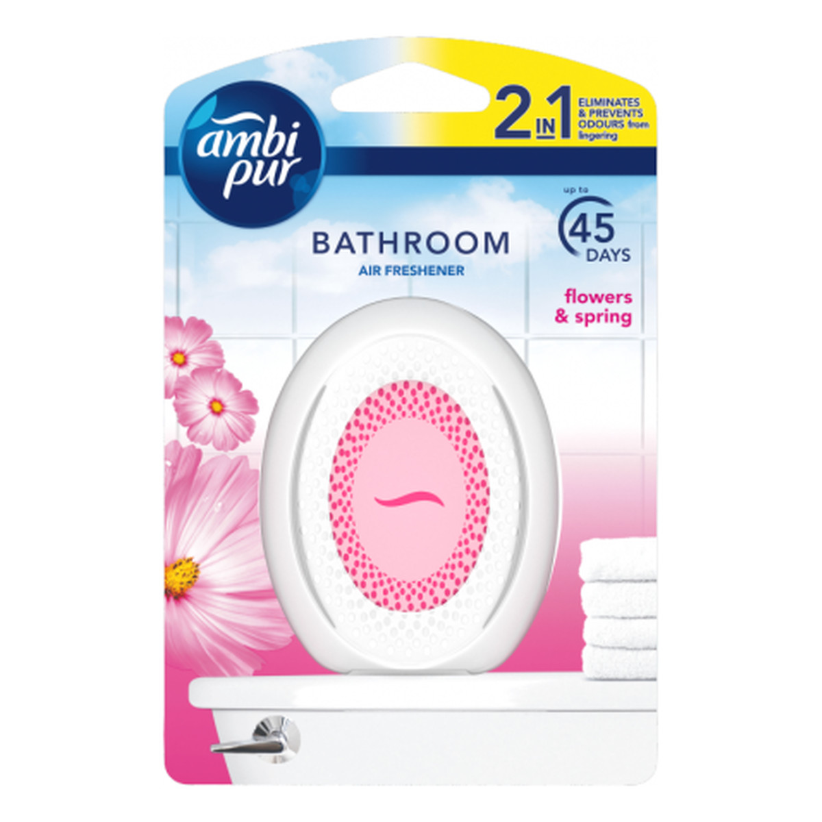 Ambi Pur Łazienka Flowers and Spring Odświeżacz powietrza 40g