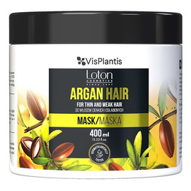 Maska z arganem do włosów cienkich i osłabionych - Argan Hair