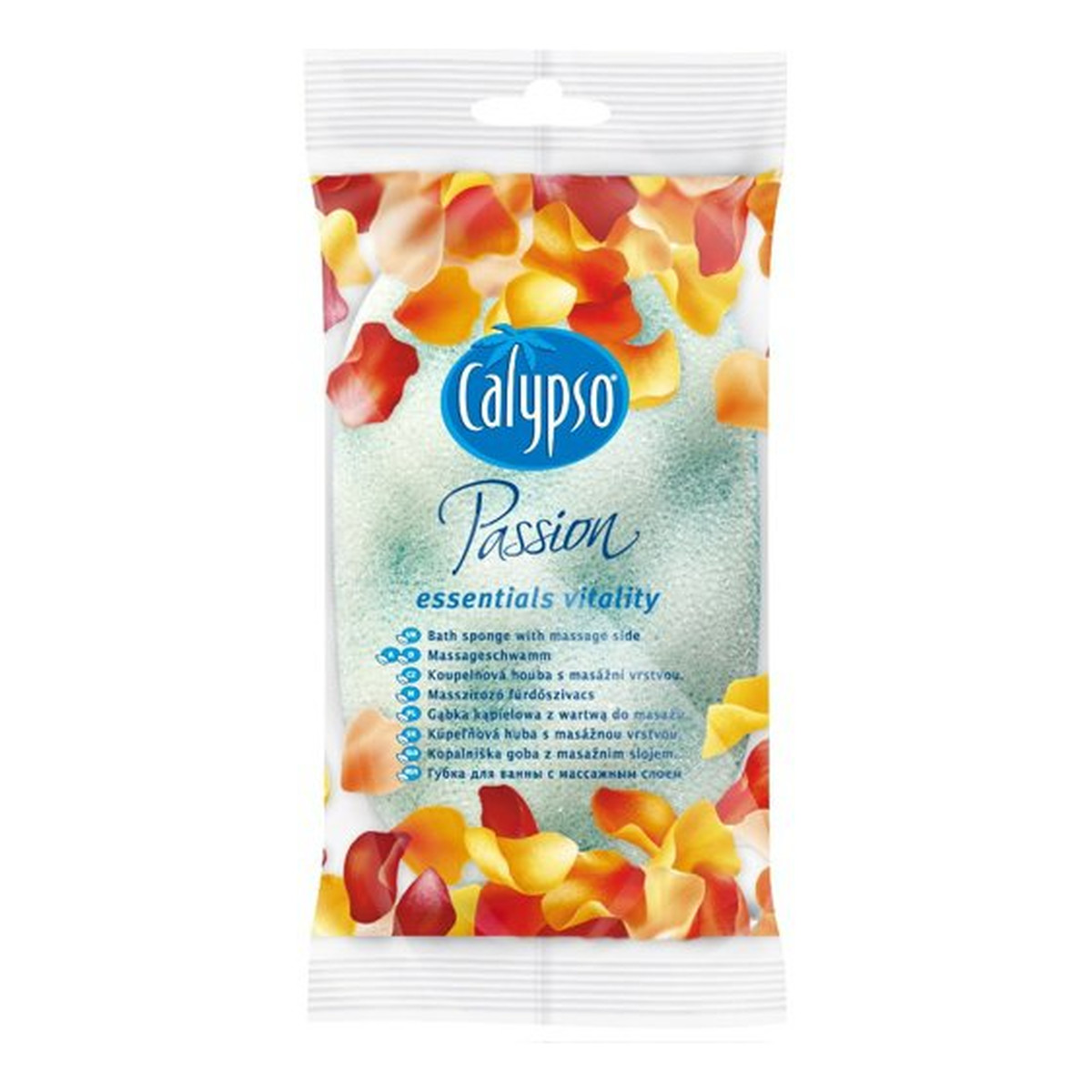 Calypso Passion Essentials Vitality Gąbka Do Mycia i Masażu Ciała 2w1
