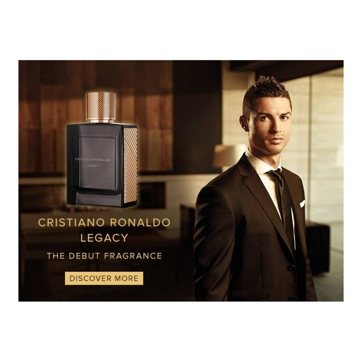 Cristiano Ronaldo Legacy Woda toaletowa 50 ml + dezodorant 75 ml