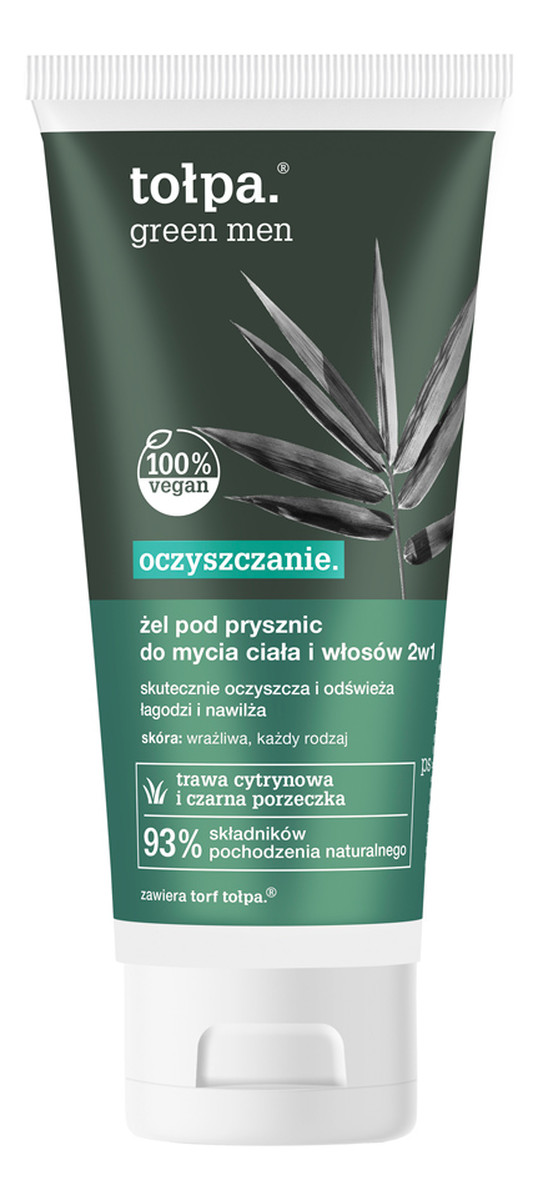 Żel pod prysznic do mycia ciała i włosów 2w1