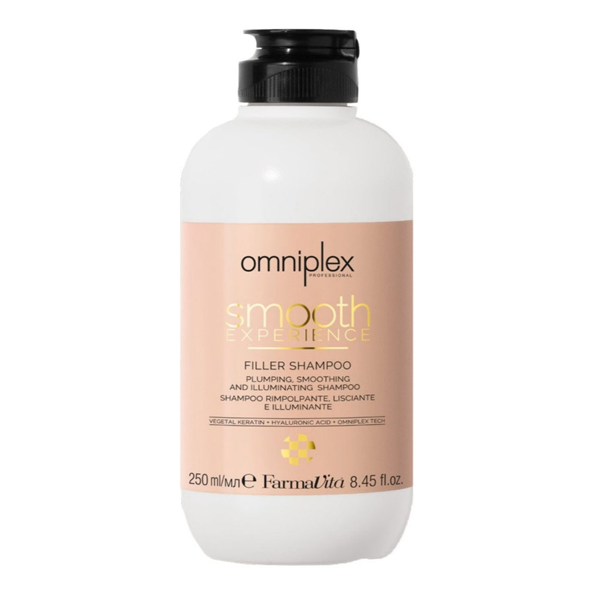Farmavita Omniplex Smooth Experience szampon odbudowujący 250ml