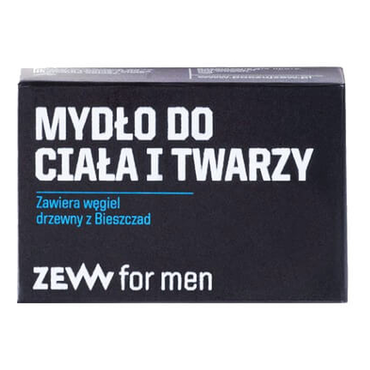 Zew For Men Mydło do ciała i twarzy z węglem drzewnym z bieszczad 85ml