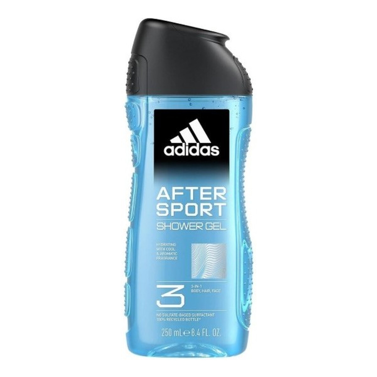 Adidas After Sport 3 w 1 Żel pod prysznic dla mężczyzn 250ml