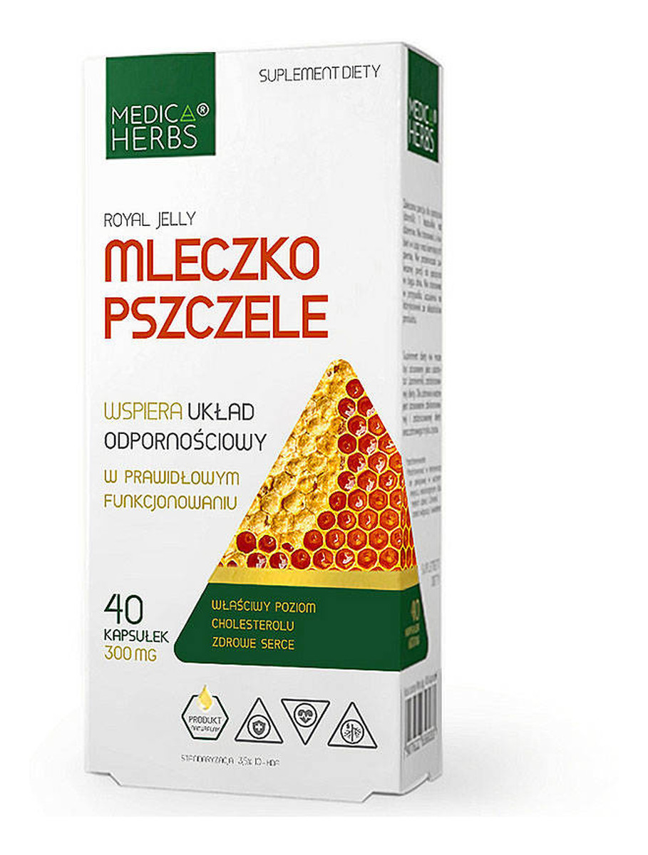 Mleko pszczele suplement diety 40 kapsułek