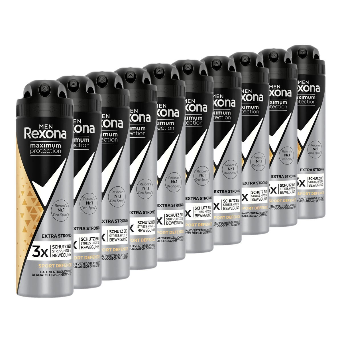Rexona Sport Defence Antyperspirant w sprayu dla mężczyzn 10x150ml